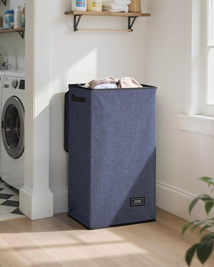 SOLEDI Laundry Hamper with Lid 100L Large & Tall Collapsible Laundry Basket - Image 2