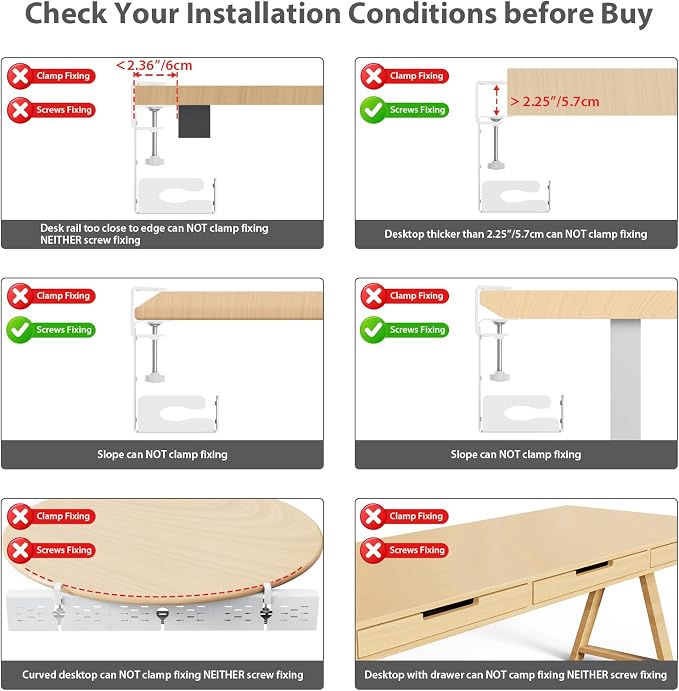 Univivi Under Desk Cable Management Tray - Image 9