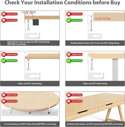 Univivi Under Desk Cable Management Tray - Image 9