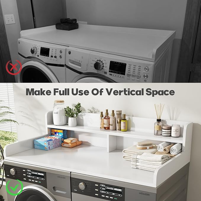 2-Tier Washer and Dryer Countertop - Image 7