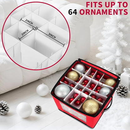 DIMESHY Christmas Ornament Storage Box - Image 3