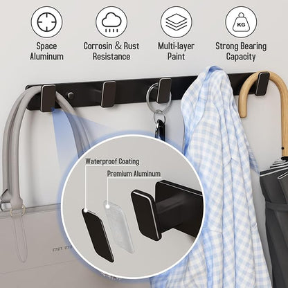 Coat Hook Wall Rack Hanger - Image 3