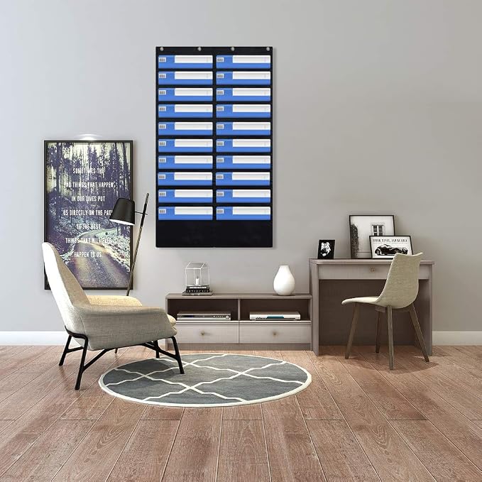Eamay Hanging File Folder Organizer Wall Mounted - Image 3