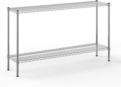 14" Deep x 60" Wide x 34" Height Wire Shelving Kit | 2-Tier | NSF Commercial by Regal+Altair