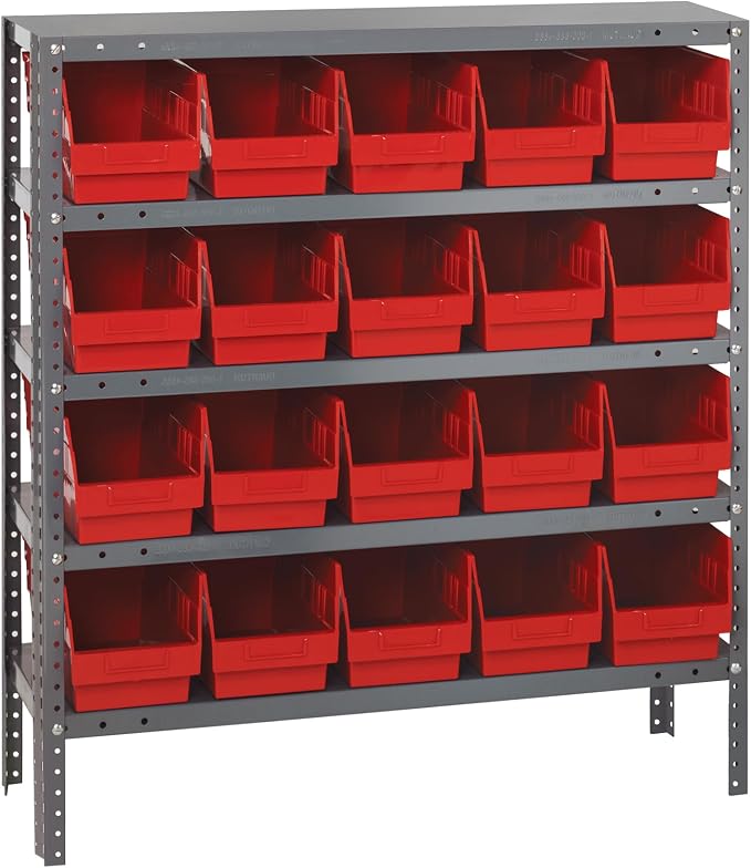 Quantum Storage Systems 1839-204RD Store More Steel Shelving Unit by QuantumStorageSystems