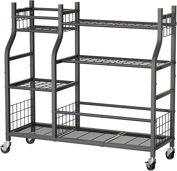 Garden Tool Organizer with Wheels - Image 6