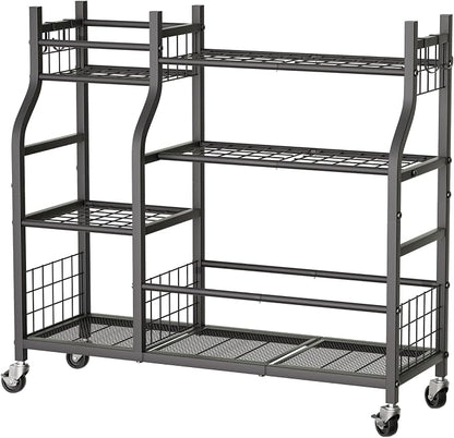 Garden Tool Organizer with Wheels - Image 6