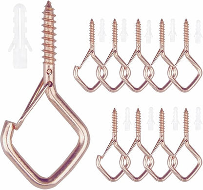 10PCS Eye Screw Hooks for Hanging Heavy Duty by Unknown