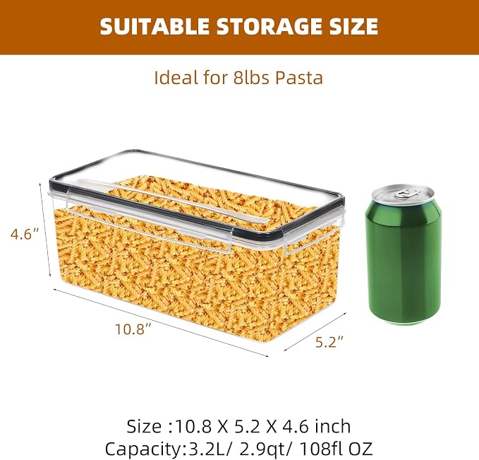 8 Pack Airtight Food Storage Containers - Image 2
