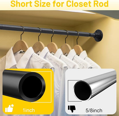 Closet Rod, 30 to 49 inch Adjustable Closet Rods - Image 2