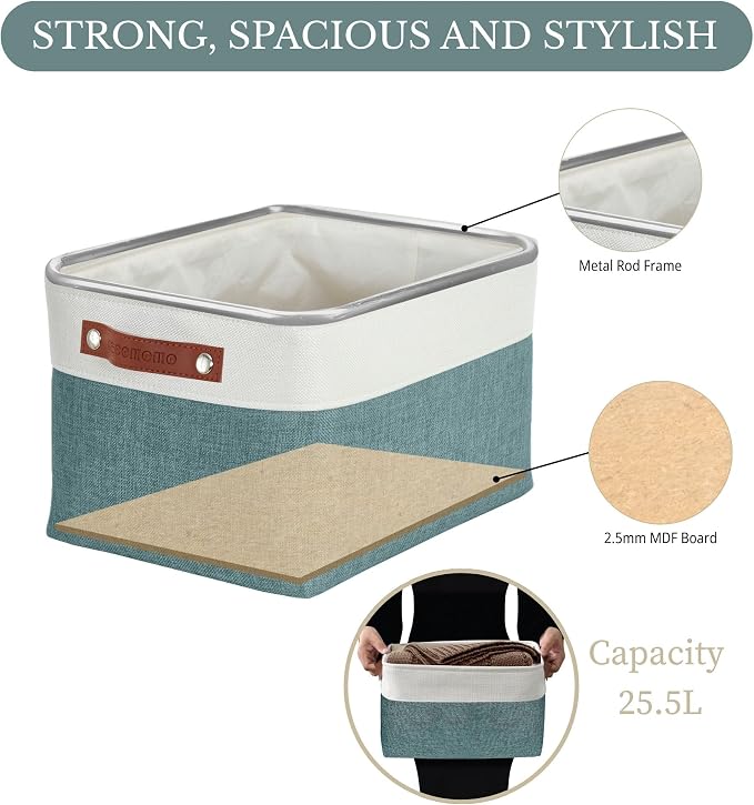 DECOMOMO Storage Baskets for Shelves - Image 4