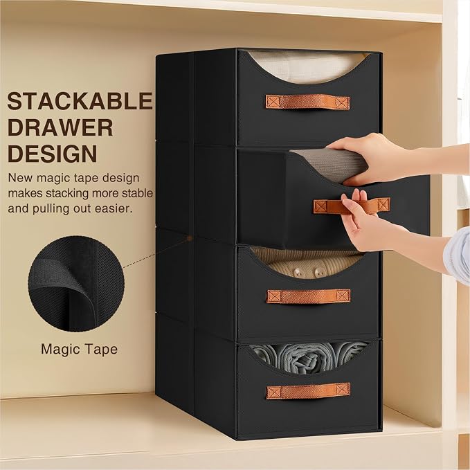Homsorout Stackable Storage Drawers - Image 6