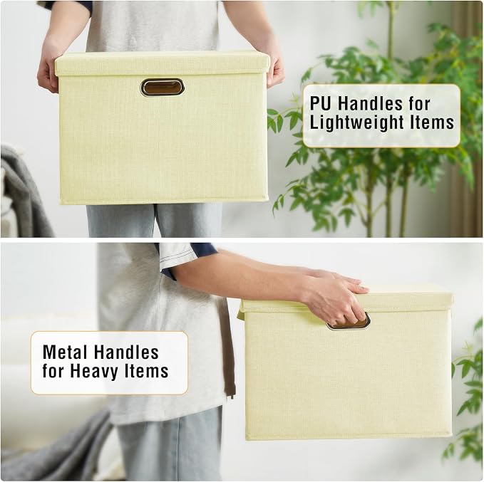 17" Large Collapsible Storage Bins - Image 4