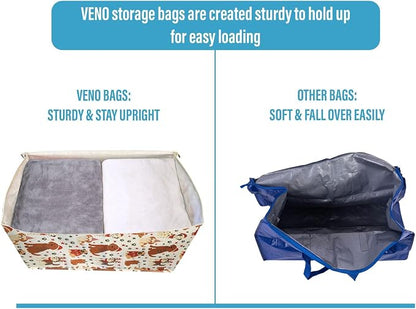 VENO 6 Pack Moving Bags and Large Christmas Decoration Storage Bins - Image 5