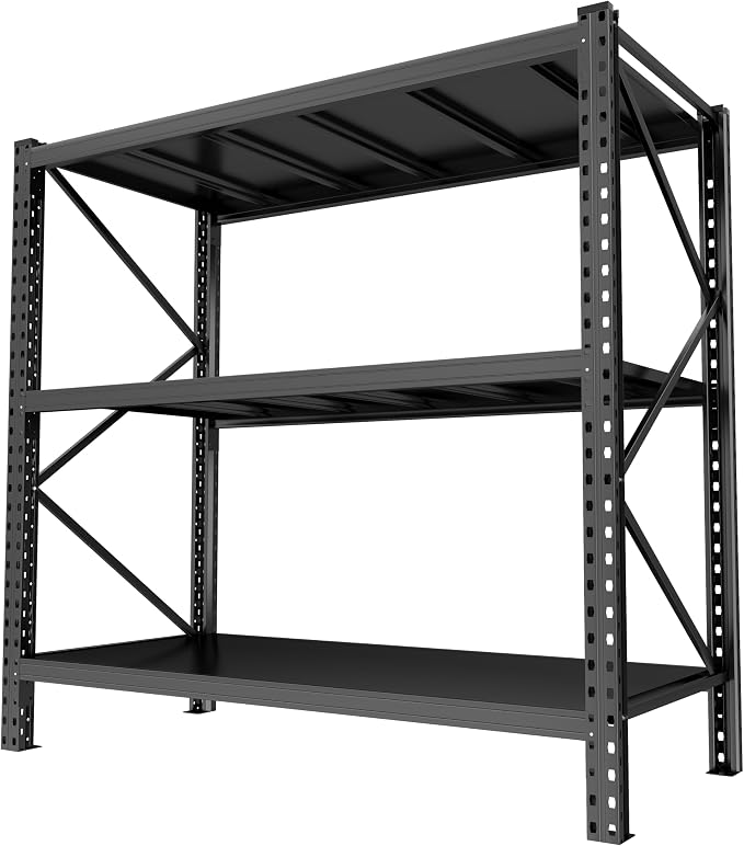 Garage Storage Shelves, 5 Tier Shelving Unit, 40 inch Wide, 18” Deep, 78” Tall - Image 3