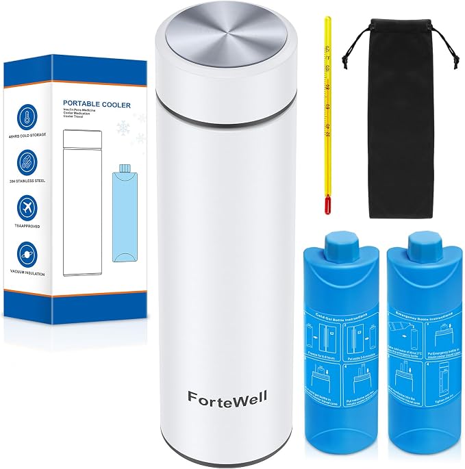 TSA Approved Insulin Travel Cooler – Compact Medication Travel Case by Unknown