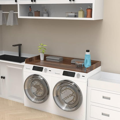 Washer Dryer Countertop, Laundry Room Wood Countertop - Image 7