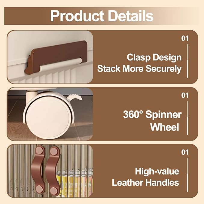 SAILUN 116Gal/464Qt Stackable Storage Bins Folding Collapsible Storage Bins - Image 3