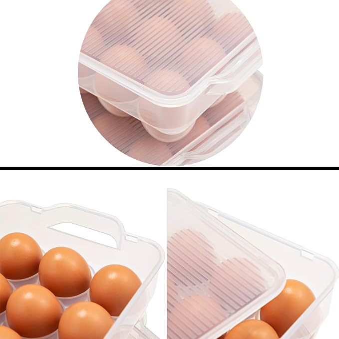 Covered Egg Holder, Egg Storage - Image 4