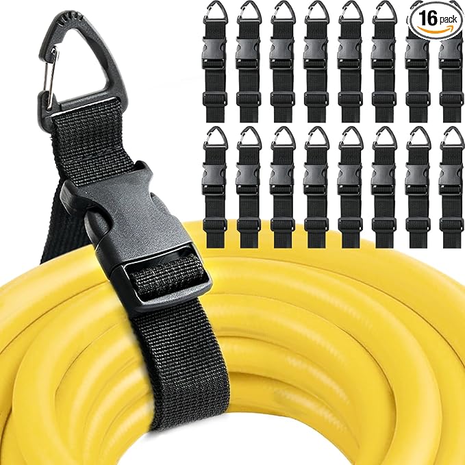 Heavy Duty Extension Cord Holder Organizer 17 Inch Adjustable Storage Straps by RRBXIA