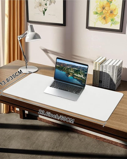 Pu Leather Desk Protector, Mouse Pad, Laptop Mat, Non-Slip Blotter, Waterproof - Image 6