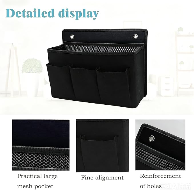 2-Pack Wall Hanging Organizer Bag/Hanging Baskets - Image 4
