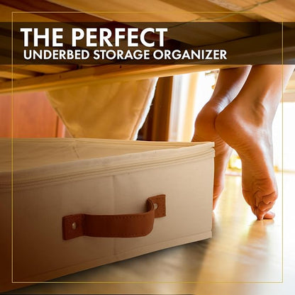HOMELUX THEORY 2pc Under Bed Storage Containers, Bedroom Under the Bed Drawer - Image 9