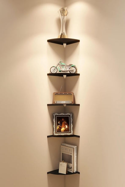 Corner Shelf, 3.0mm Aluminum Alloy Corner Shelf wall Mounted, - Image 6