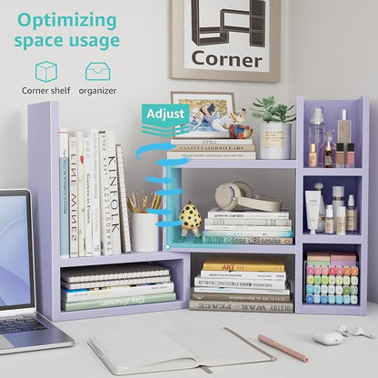 NUTIKAS Desk Shelves Desktop Organizer Shlef - Image 6
