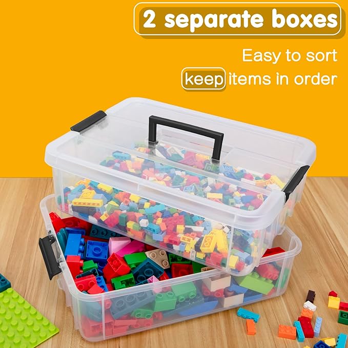 2 Layer Plastic Storage Containers - Image 3