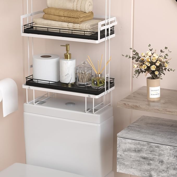 Oak Bathroom Toilet Tank Tray, Vanity Tray - Image 3