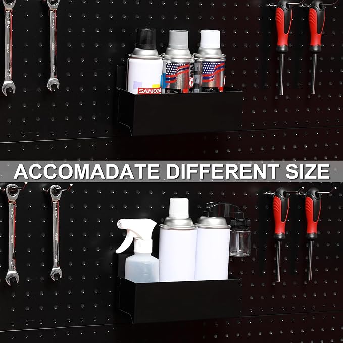 Mayouko Magnetic Aerosol Spray Can Holder, 8.3" x 3" x 4.4", Magnet Toolbox - Image 7