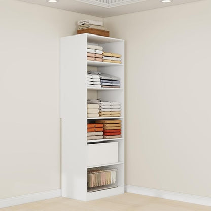 Closet System with Shelves, Shoe Cabinet, Shoe Rack - Image 3