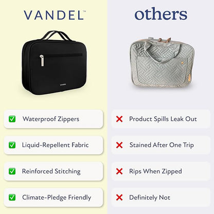 VANDEL Waterproof Hanging Toiletry Bag - Image 5