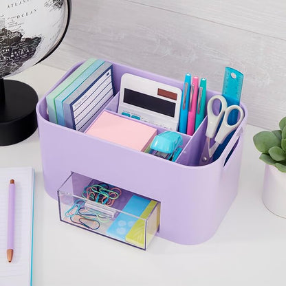 STORi Bliss Lilac Purple Makeup Organizer - Image 4