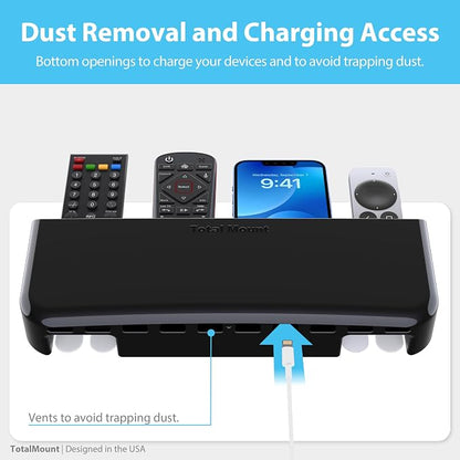 TotalMount Hole-Free Remote Holder – Eliminates the Need to Drill Holes in Your - Image 7