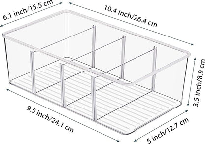 Vtopmart 10 Pack Food Storage Organizer Bins, Cabinet Organization and Storage - Image 2