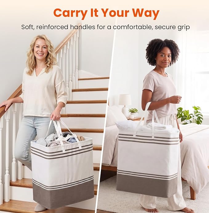 TranquilRelax 3-Pack Laundry Basket - Image 7