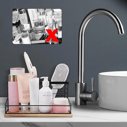 Hair Tool Organizer, Movable Hair Dryer Holder, Hair Styling Tools Storage - Image 5