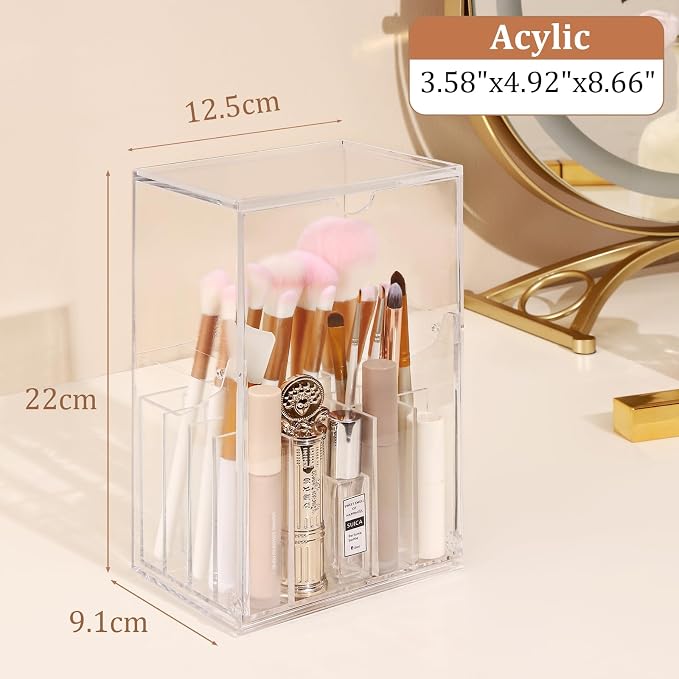 Acrylic Makeup Brush Holder - Image 5