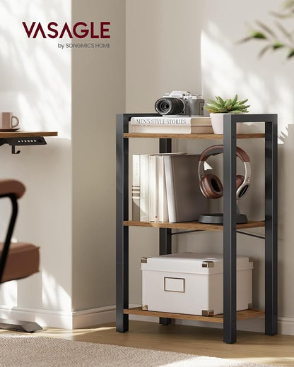 VASAGLE 3-Tier Bookshelf, Bookcase - Image 2