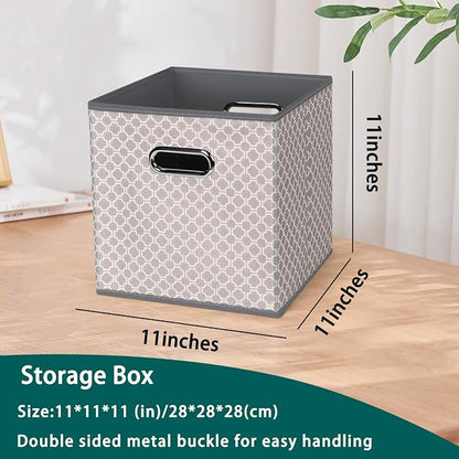 Fabric storage bins Cubes, Fabric Cube Organizer - Image 2