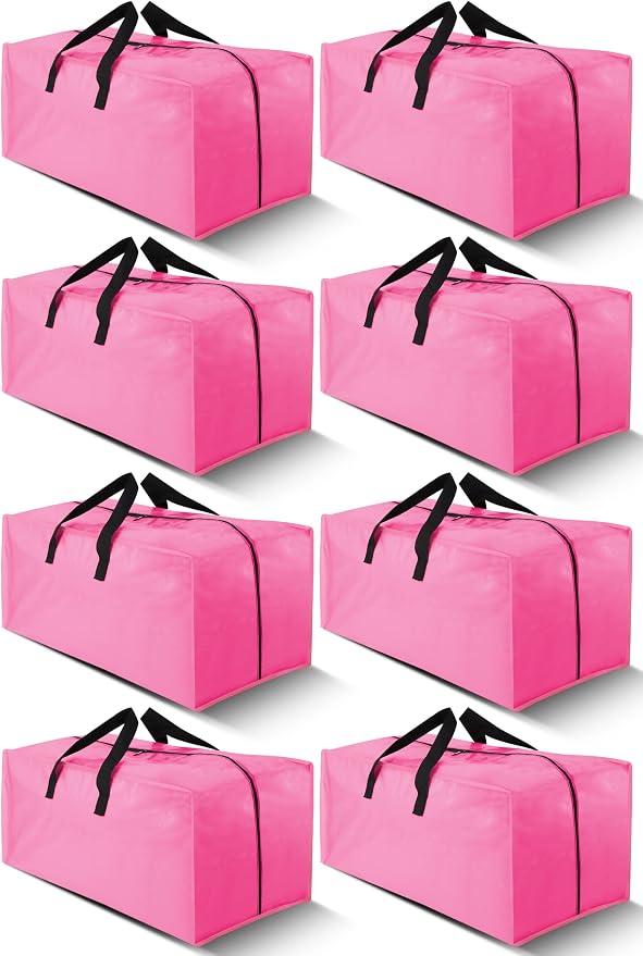 Cosy Family 8 Pack Heavy Duty Extra Large Moving Bags by Cosy+Family