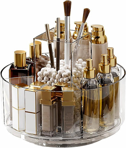 Taiuloo 360 Rotating Makeup Organizer, Lazy Susan Cosmetics Storage Turntable by Taiuloo