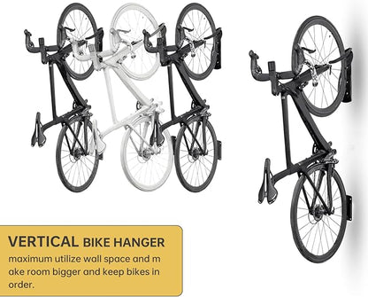 Wall Mount Bicycles Hanger, Bike Rack Garage Wall Mount, Indoor Bike Storage - Image 8