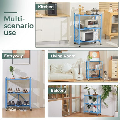 DEANIC 3 Tier Foldable Storage Shelves - Image 3