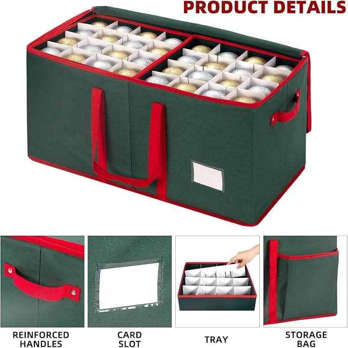 ININ Christmas Ornament Storage Box - Image 6