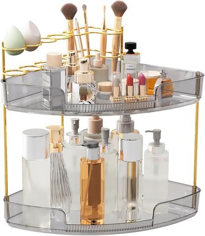 FELIZHOUSE 2-Tier Makeup Organizer by FELIZHOUSE
