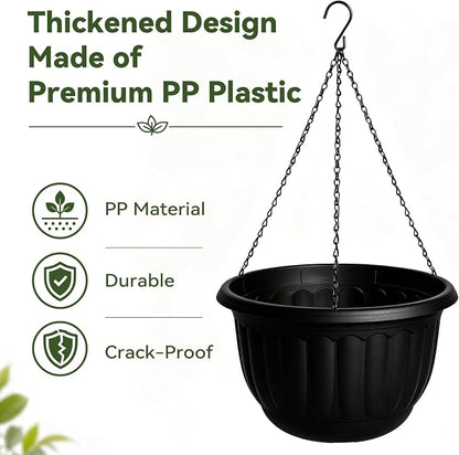 YIKUSH 12 Inch Hanging Planters - Image 5