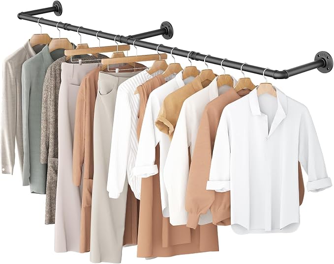 OROPY 65.7" Heavy Duty Industrial Pipe Clothes Rack by OROPY